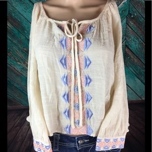 Adorable Miss Daisy Embroidered Top